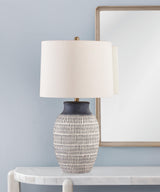 Bassett Blue Marrengo Table Lamp
