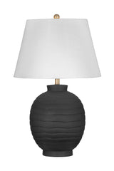 Bassett Black Ventraa Table Lamp