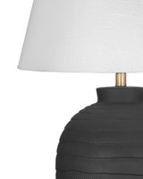 Bassett Black Ventraa Table Lamp