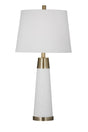 Bassett White/Gold Osage Table Lamp