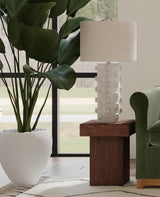 Bassett White Mellette Table Lamp
