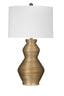 Bassett Antique Gold Panola Table Lamp