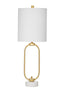Bassett Brass Tyne Table Lamp