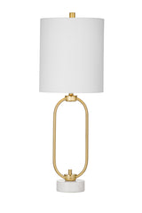 Bassett Brass Tyne Table Lamp