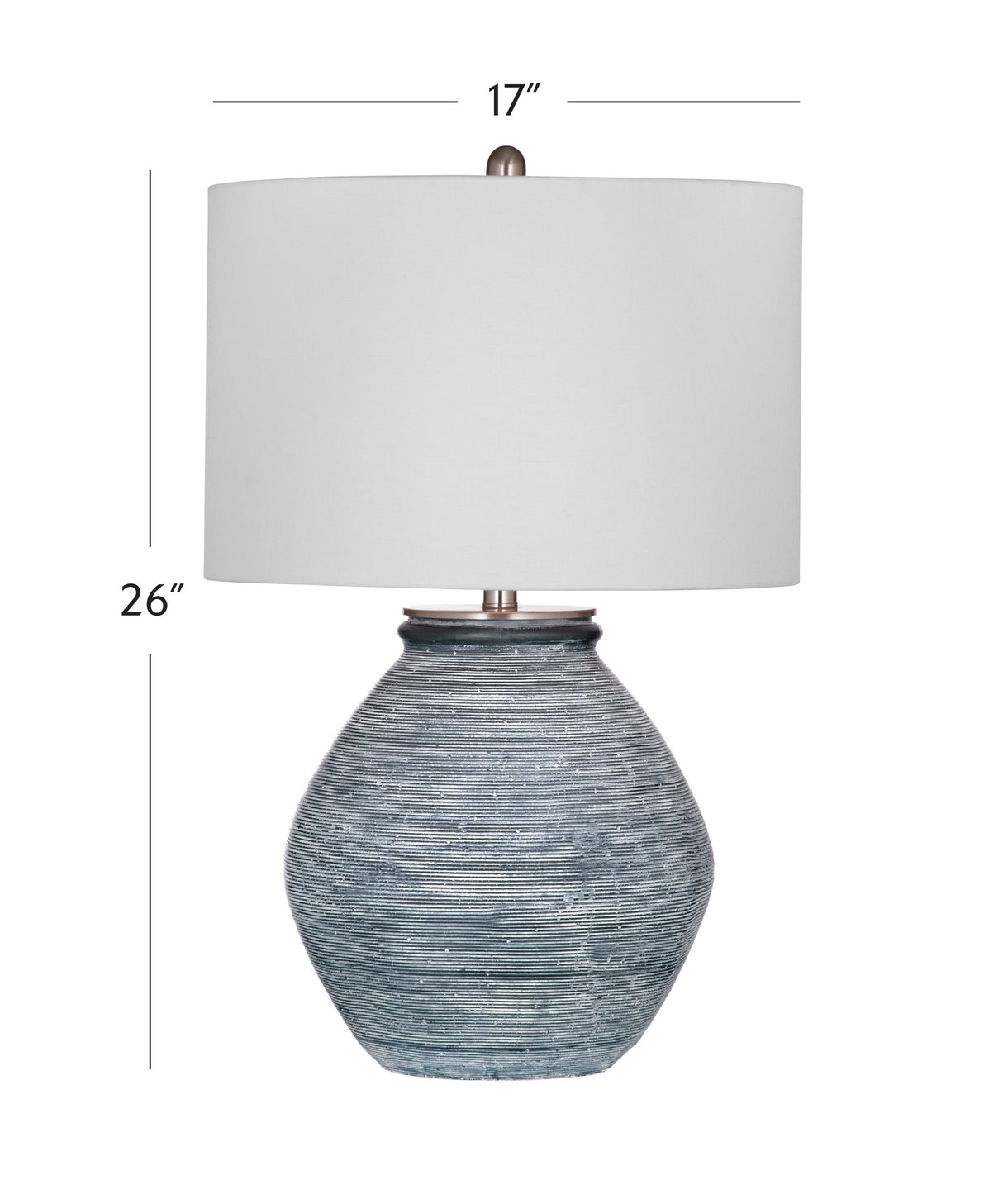 Bassett Blue Midlands Table Lamp