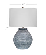 Bassett Blue Midlands Table Lamp