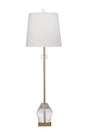 Bassett Gold/Clear Hampton Table Lamp