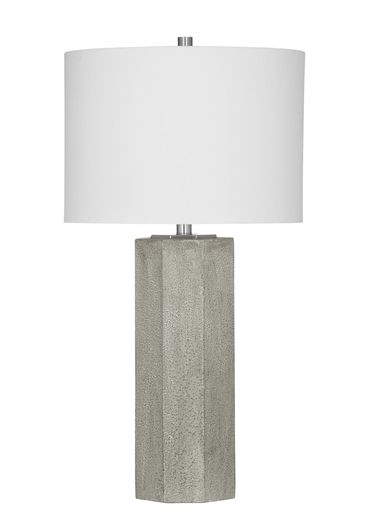 Bassett Light Gray Luna Table Lamp