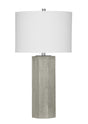 Bassett Light Gray Luna Table Lamp