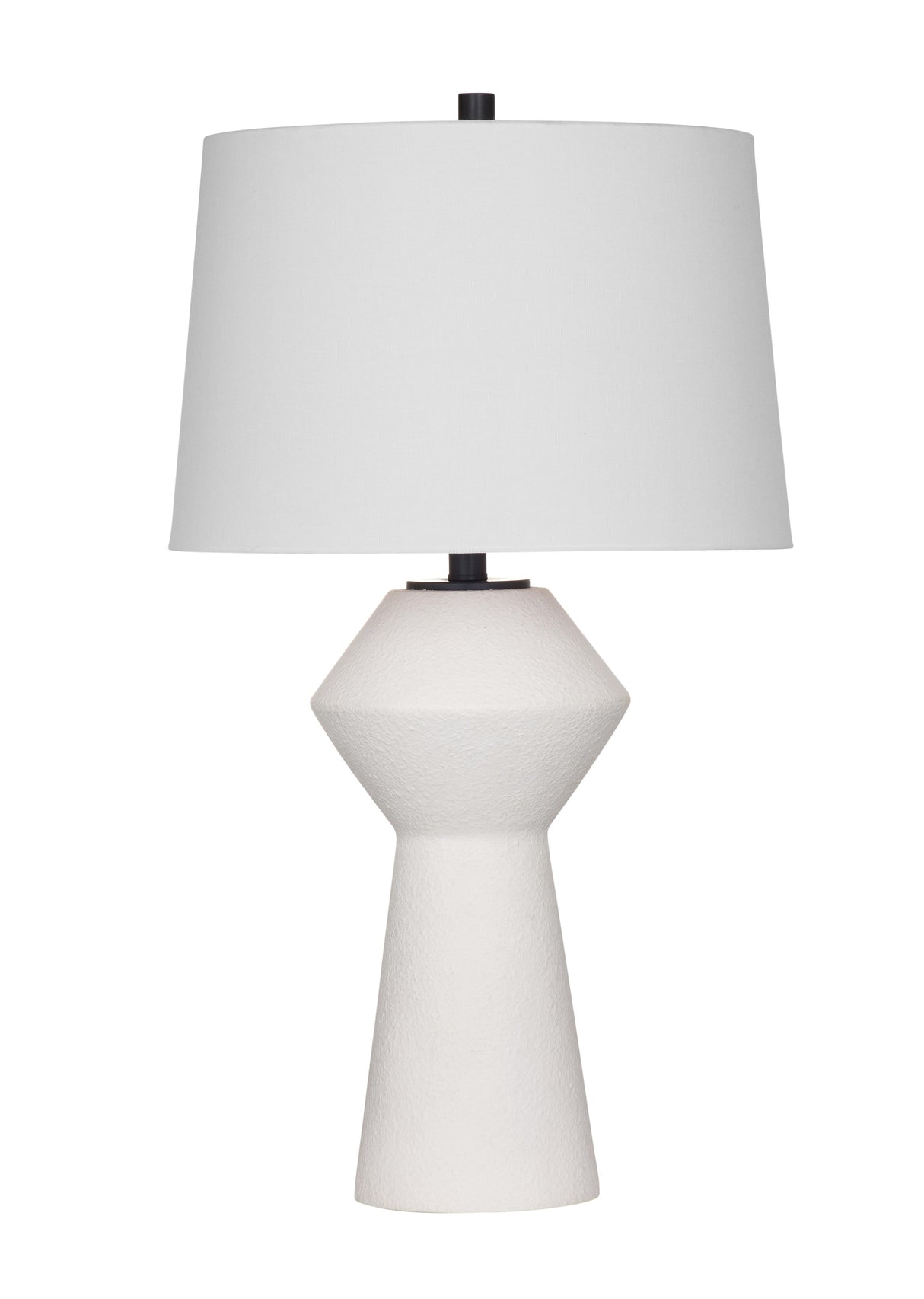 Bassett Matte White Ella Table Lamp