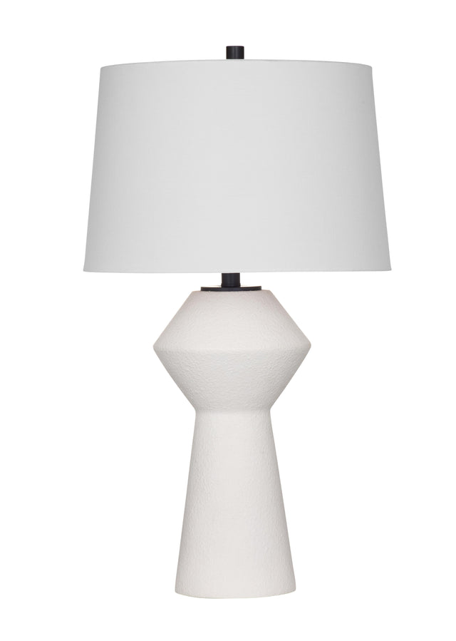 Bassett Matte White Ella Table Lamp