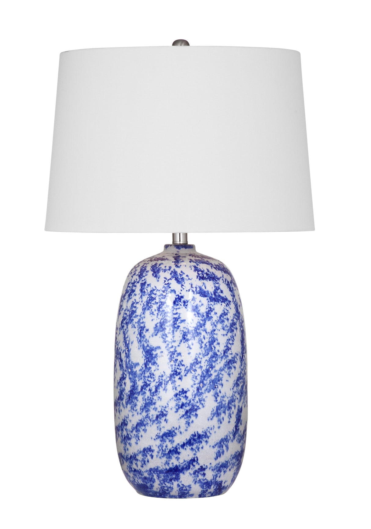 Bassett Blue/Cream Mila Table Lamp