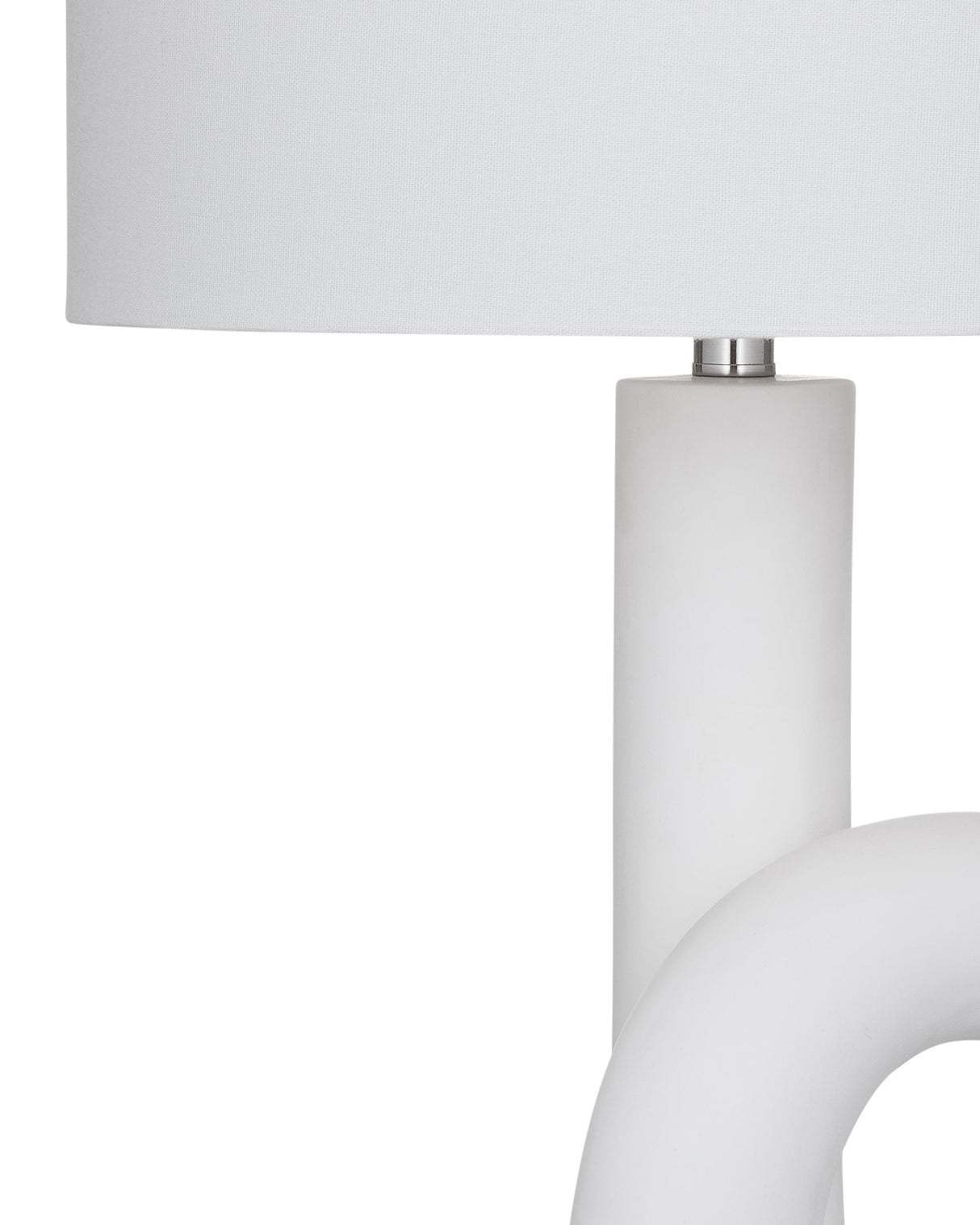 Bassett White Alexx Table Lamp