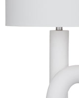 Bassett White Alexx Table Lamp