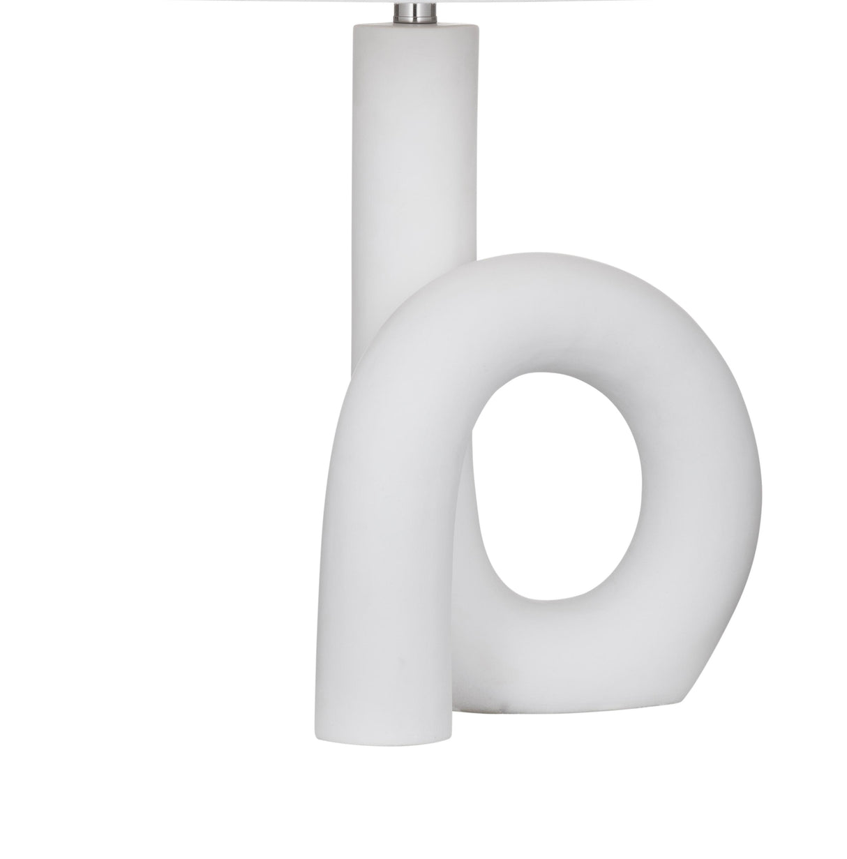Bassett White Alexx Table Lamp