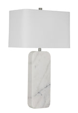 Bassett White Systin Table Lamp