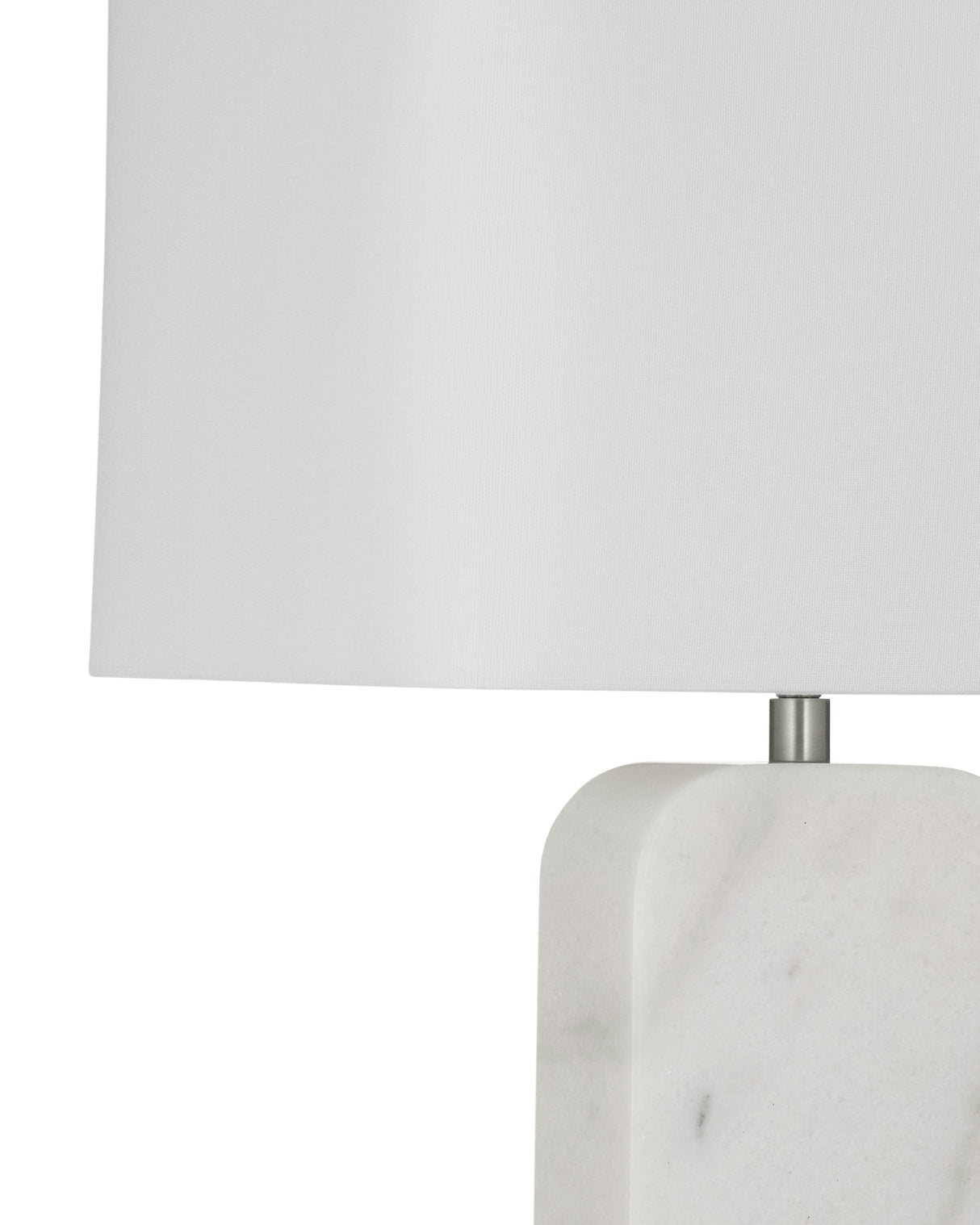 Bassett White Systin Table Lamp
