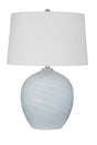 Bassett Light Blue / Cream Lyance Table Lamp