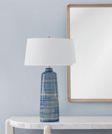 Bassett Blue Creedence Table Lamp