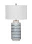Bassett Blue / Cream Brizi Table Lamp