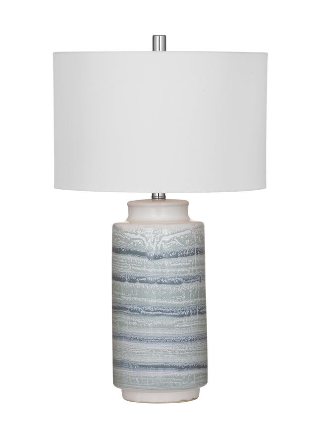 Bassett Blue / Cream Brizi Table Lamp