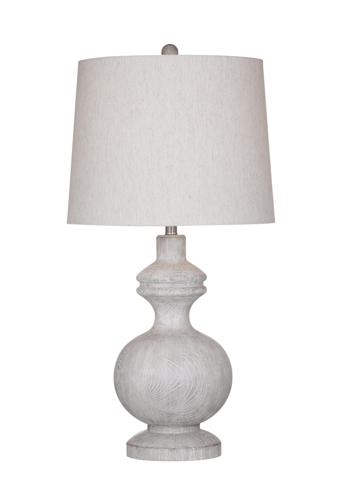 Bassett White Wash Krishina Table Lamp