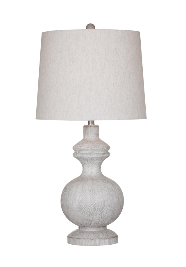Bassett White Wash Krishina Table Lamp