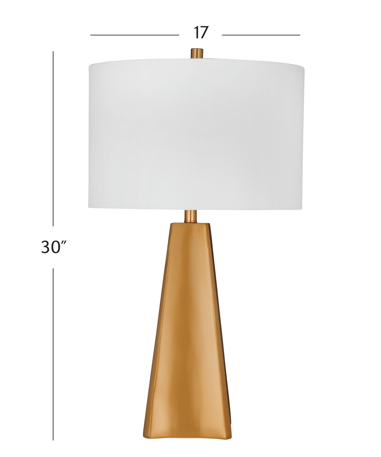 Bassett Gold Torrington Table Lamp