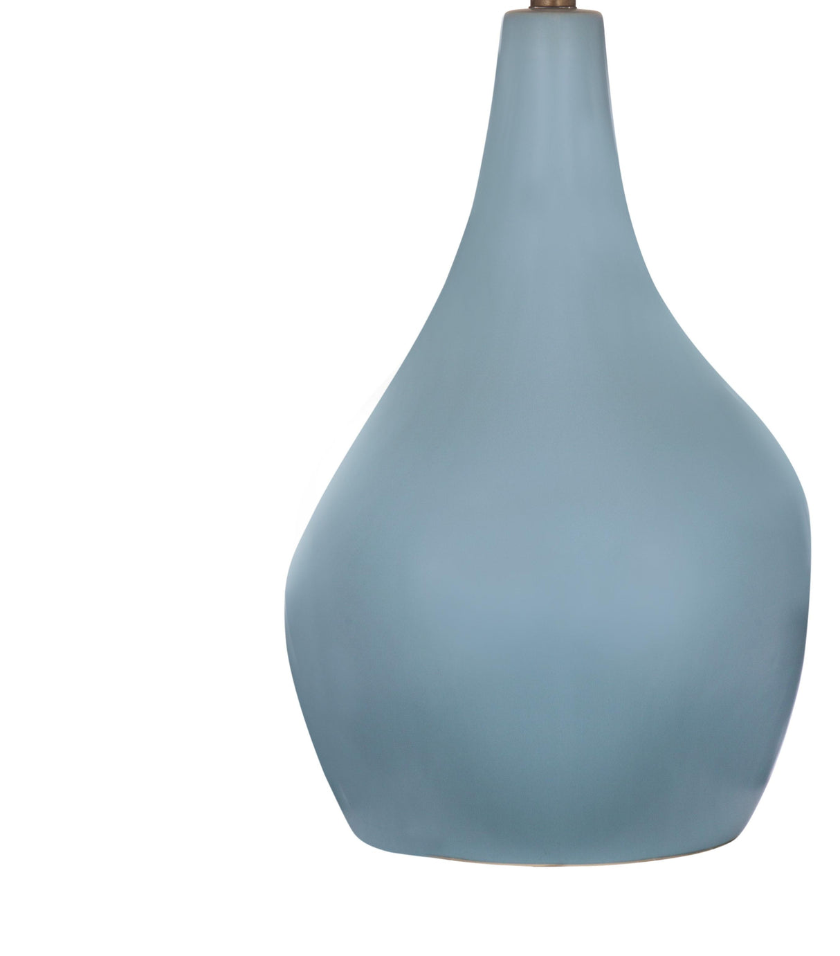 Bassett Light Grey Blue Rawlins Table Lamp
