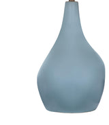Bassett Light Grey Blue Rawlins Table Lamp
