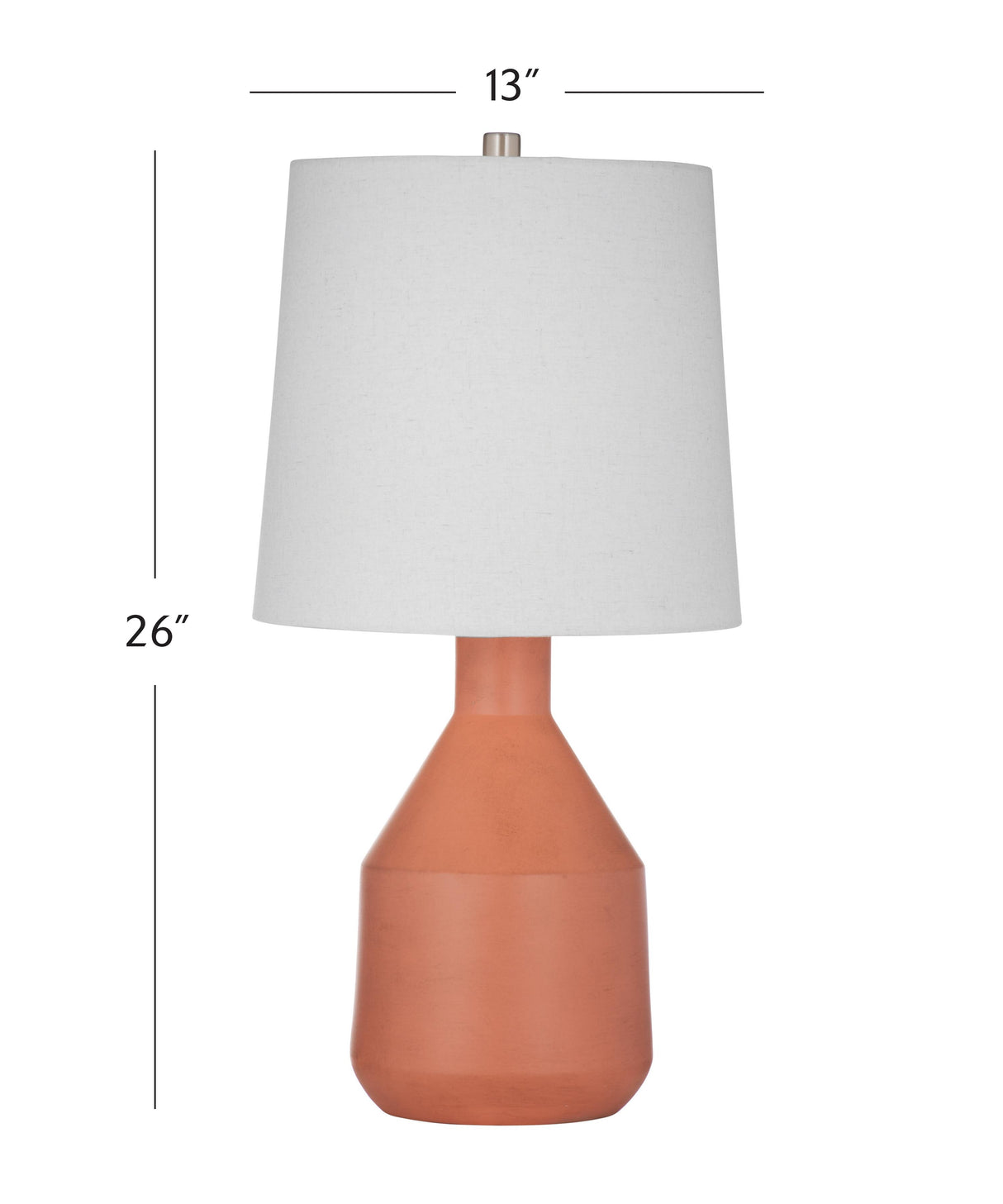 Bassett Terracotta Sheridan Table Lamp
