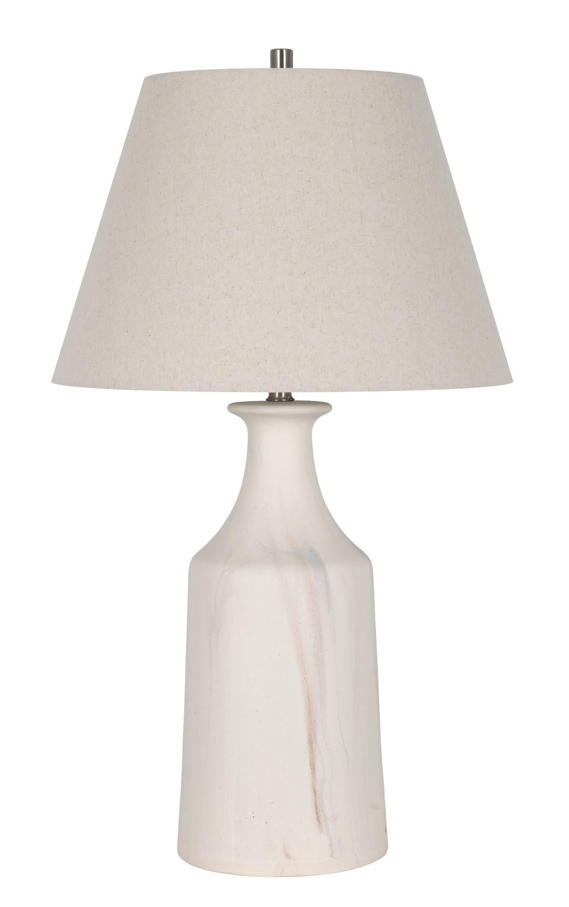 Bassett Cream Eastlake Table Lamp