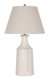 Bassett Cream Eastlake Table Lamp