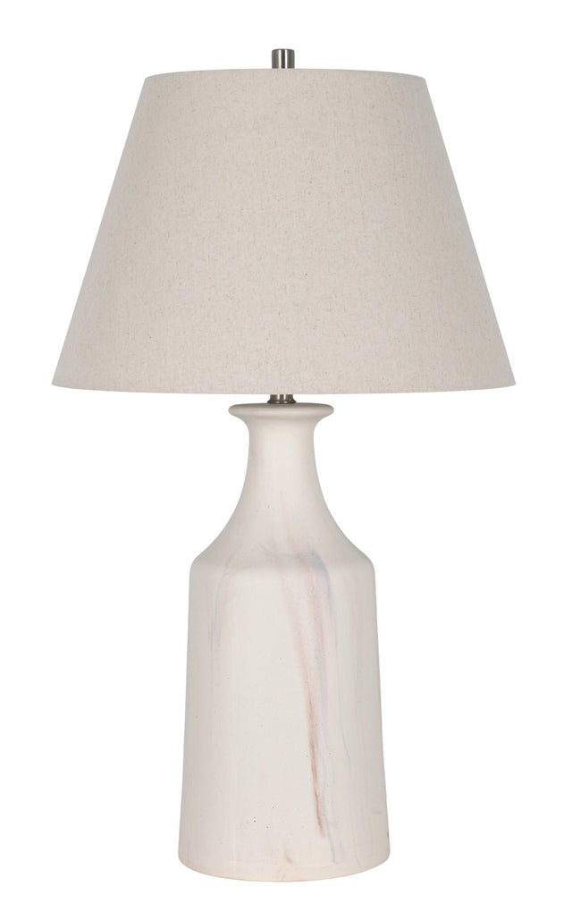 Bassett Cream Eastlake Table Lamp