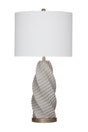 Bassett Gray / Gold / Ant Brass Vanessa Table Lamp