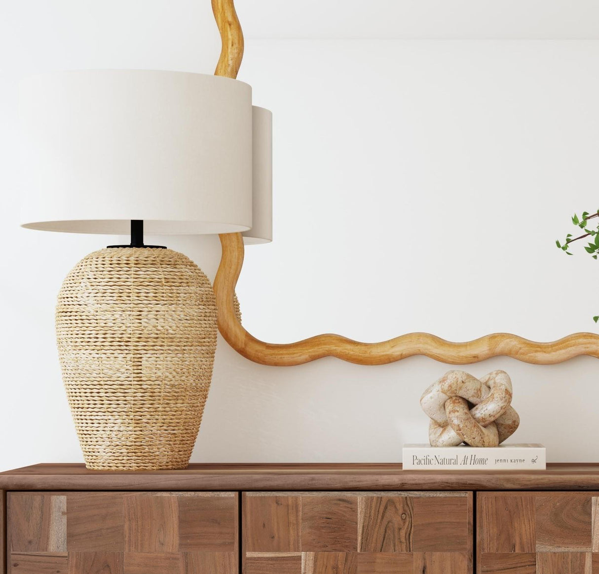 Bassett Natural Armstrong Table Lamp