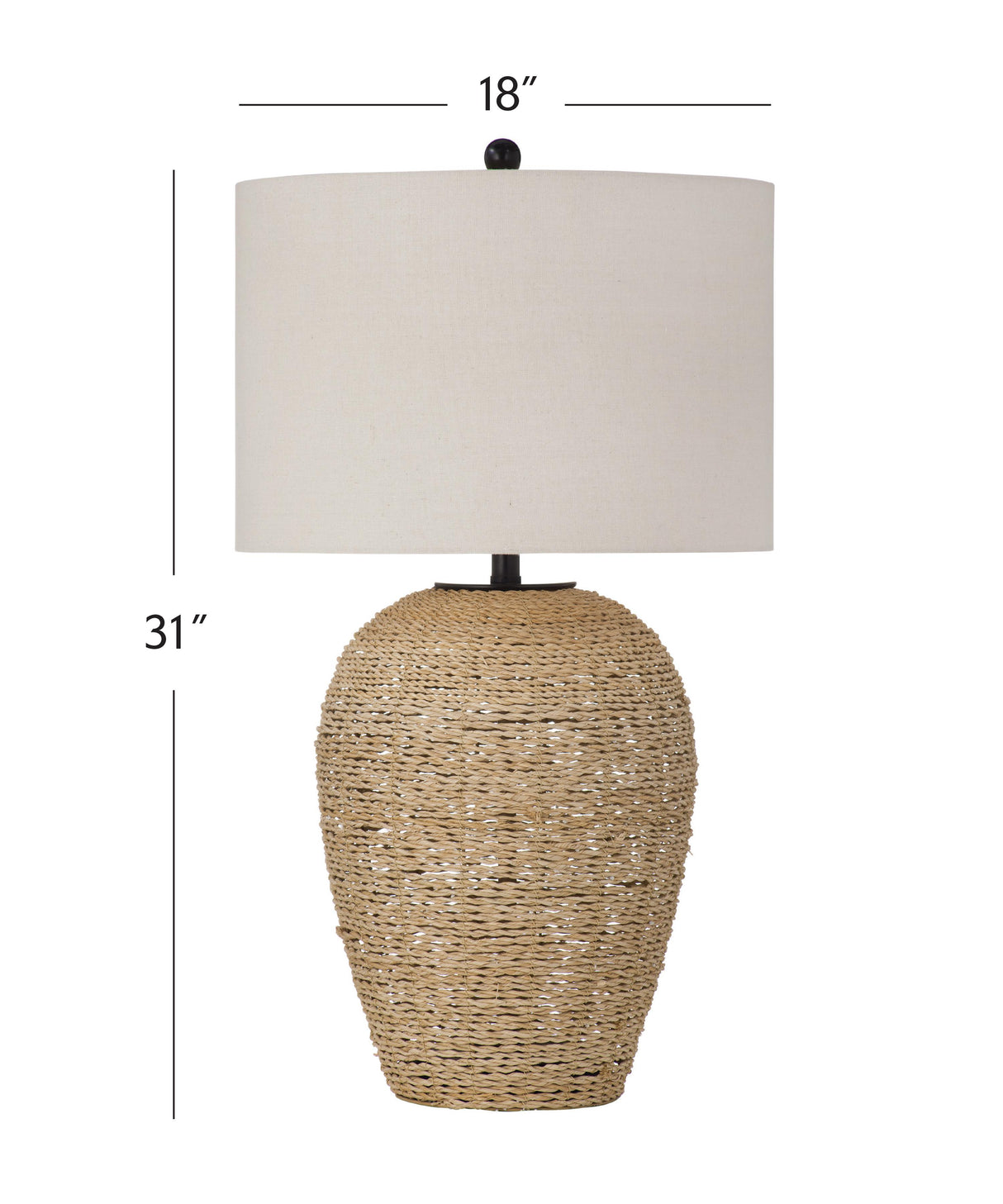 Bassett Natural Armstrong Table Lamp