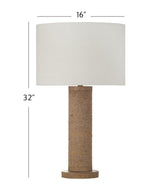 Bassett Natural Adams Table Lamp