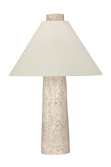 Bassett Textured Cream Berks Table Lamp