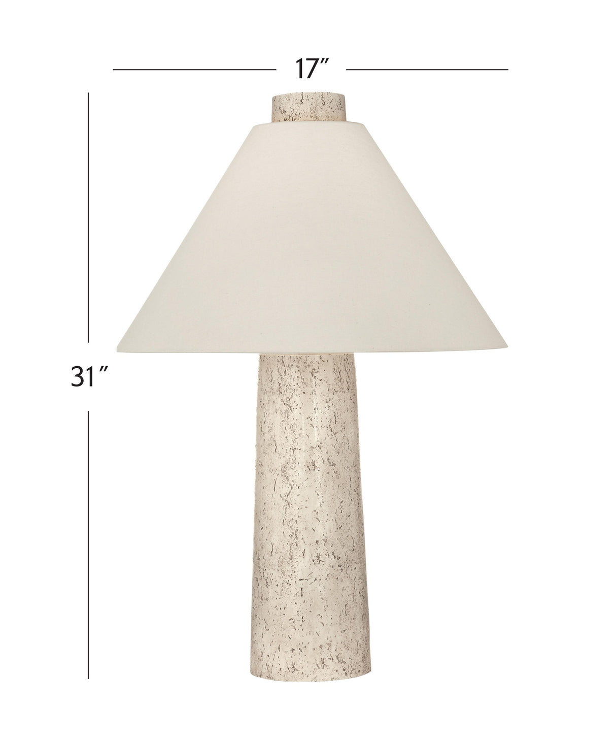 Bassett Cream Berks Table Lamp