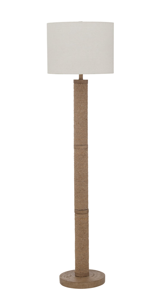 Bassett Natural Finish Chester Floor Lamp