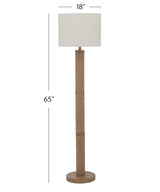 Bassett Natural Finish Chester Floor Lamp