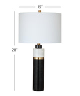Bassett Black Gregory Table Lamp