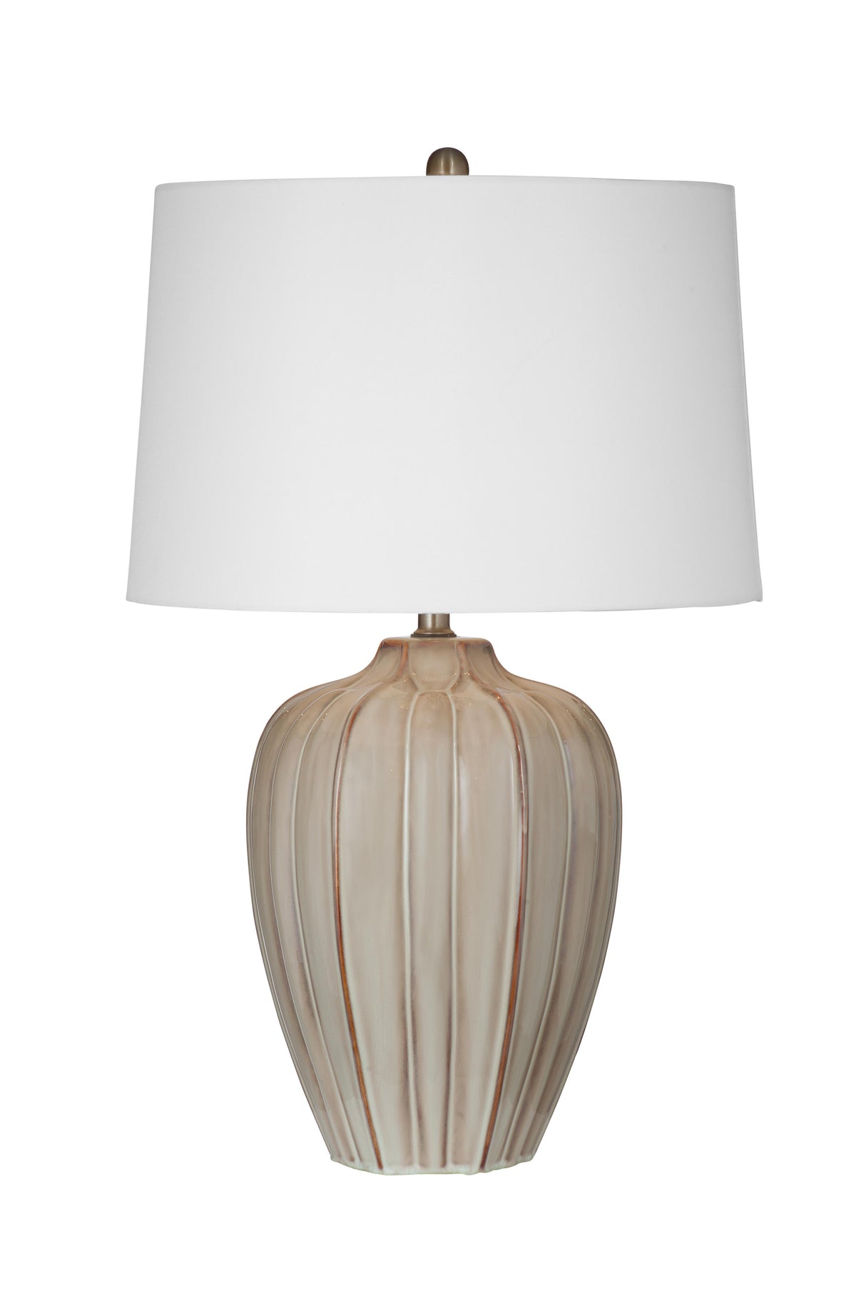 Bassett Beige Camilo Table Lamp