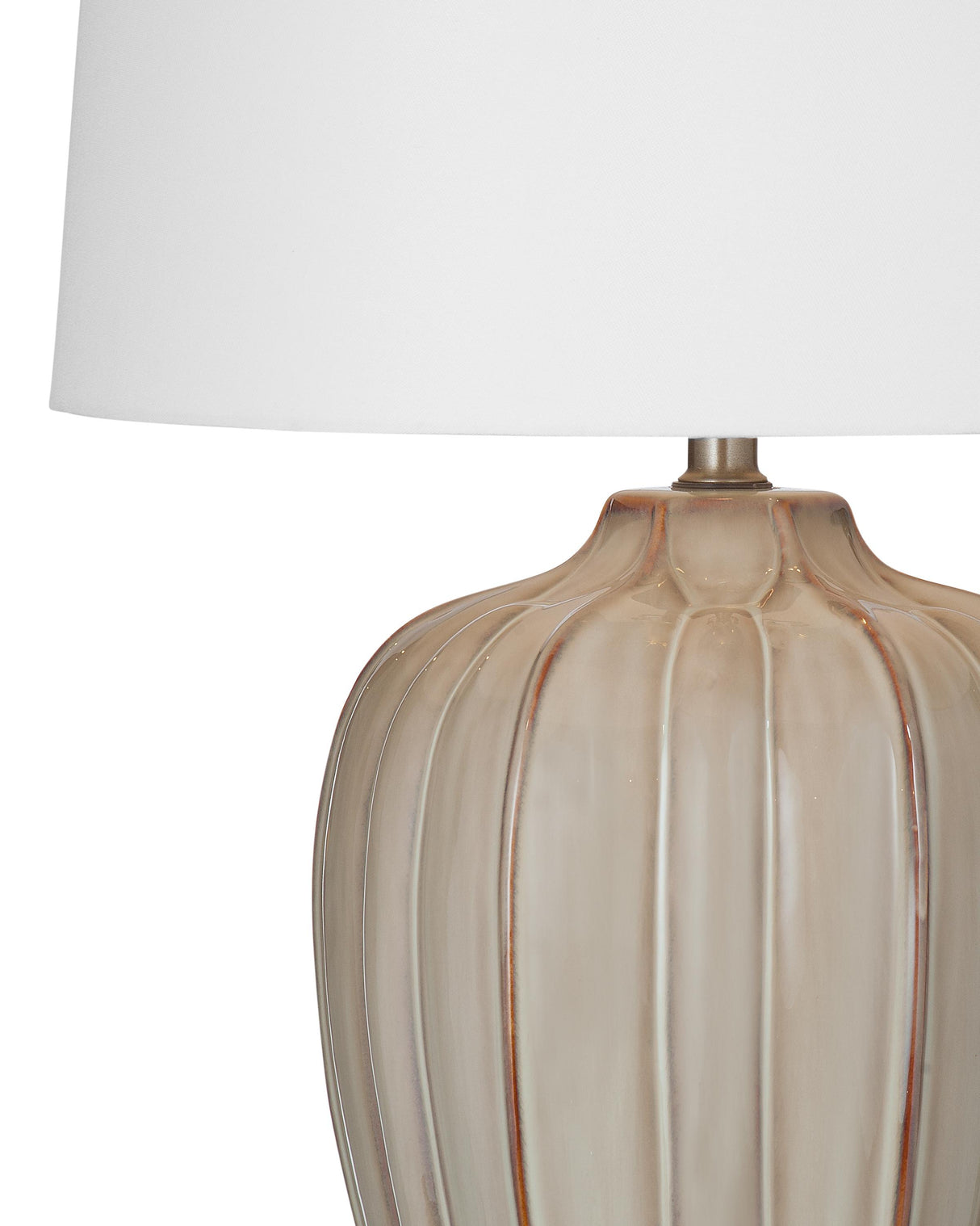 Bassett Beige Camilo Table Lamp