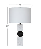 Bassett White Ellendale Table Lamp