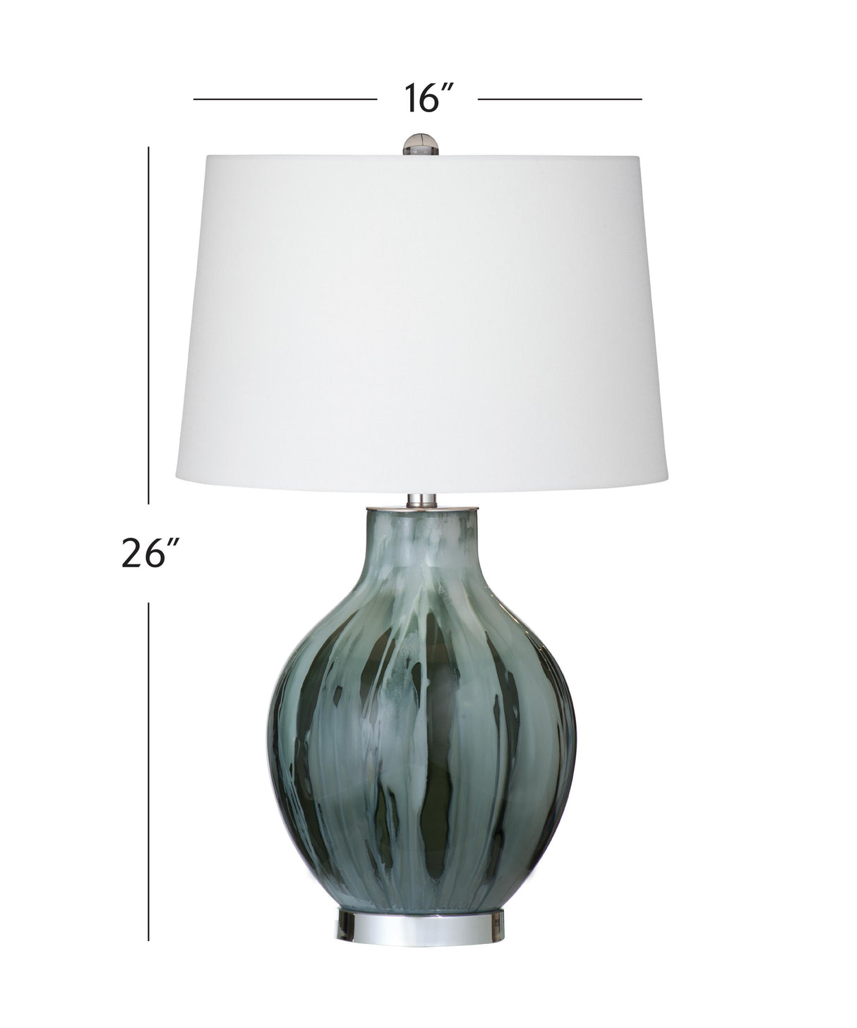 Bassett Gray Mersay Table Lamp