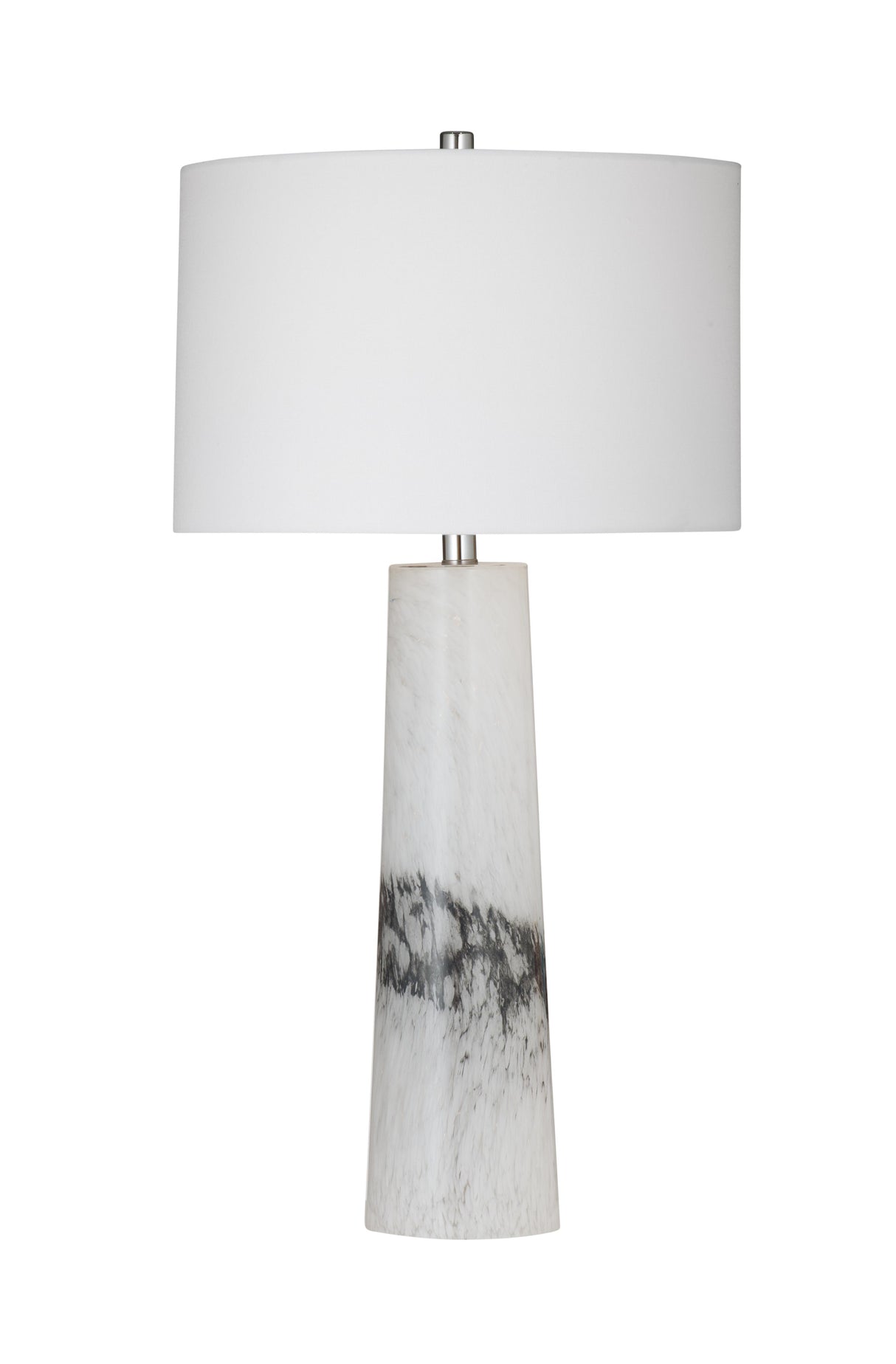 Bassett White/Black Medway Table Lamp