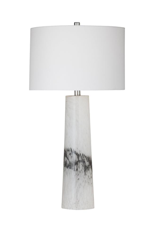Bassett White/Black Medway Table Lamp