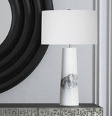 Bassett White/Black Medway Table Lamp